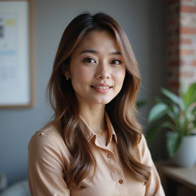 Portrait of Cindy, Graphic & Web Design Specialist